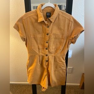 Urban Outfitters Mustard Romper